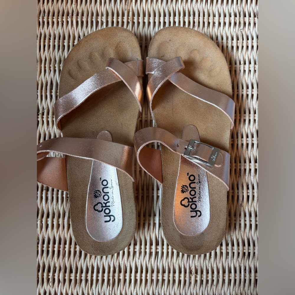 Yokono Women's Sandals Rose Gold